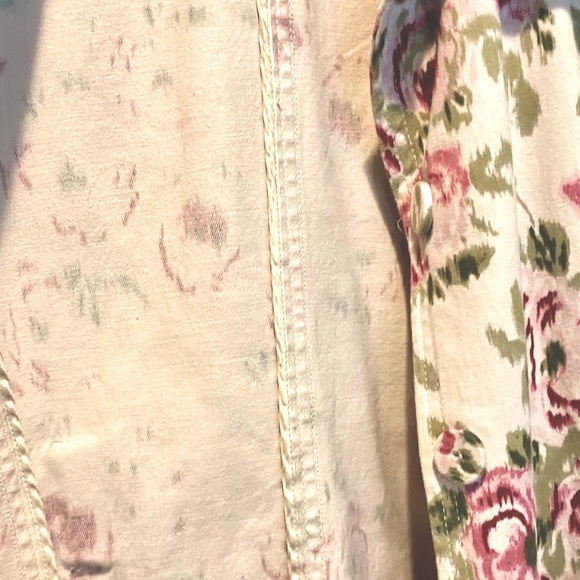 Madison Studio Pink Roses Floral Coat Size 12 - Picture 5 of 5